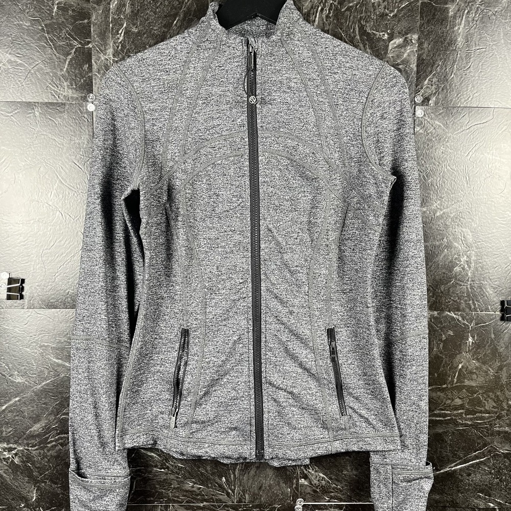 Lululemon Women's Grey Running Define Jacket Size 8